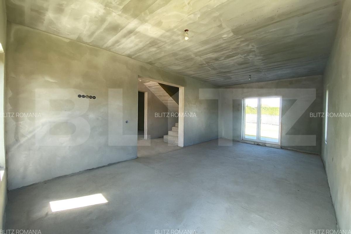 Casa individuala 150 mp utili, teren 700 mp, semifinisata - Chinteni - 3