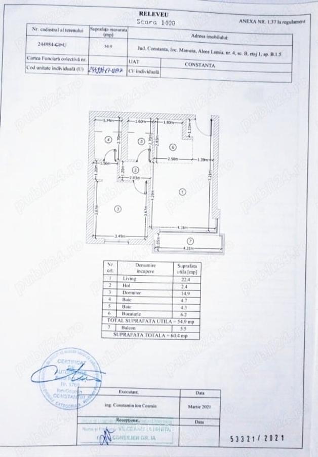 PRIMUL RÂND LA MARE - Vând ori Schimb Apartament Exclusivist cu Parcare Subteran - 4