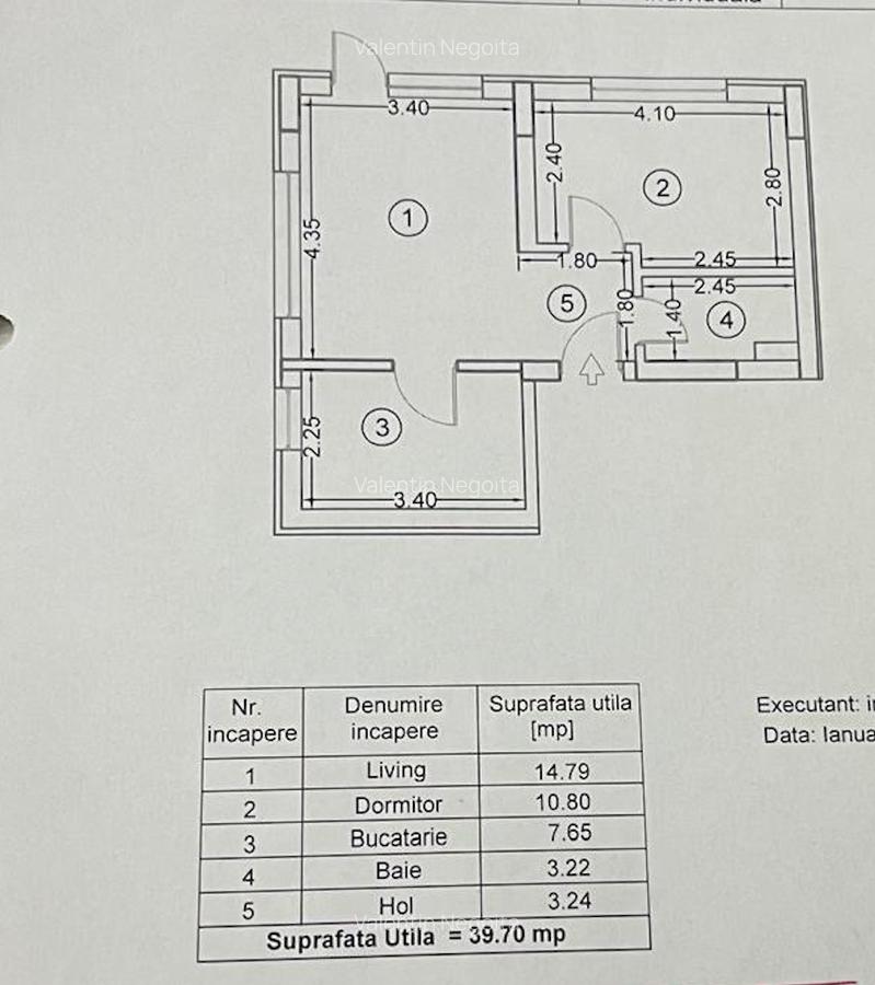 Apartament 2 camere Militari Gorjului, centrala proprie, curte, comision 0 ! - 24