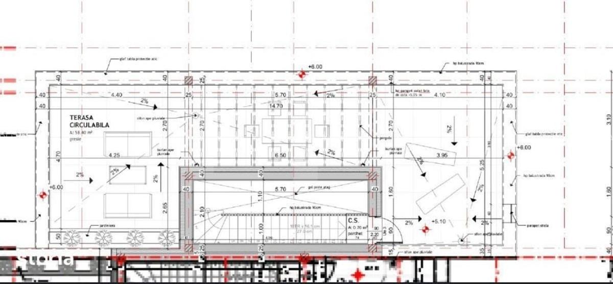 Casa tip duplex semifinisat, 5 camere, 180 mp utili, 270 teren, zona Vivo - 6