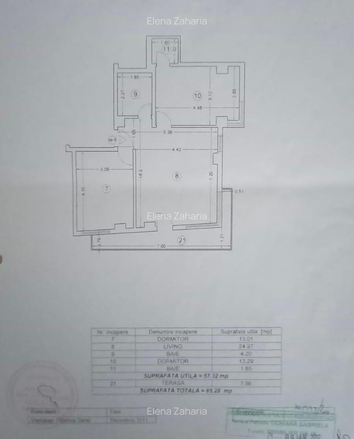 Academia Navala apartament 3 Camere bloc nou  Loc de parcare subteran - 7