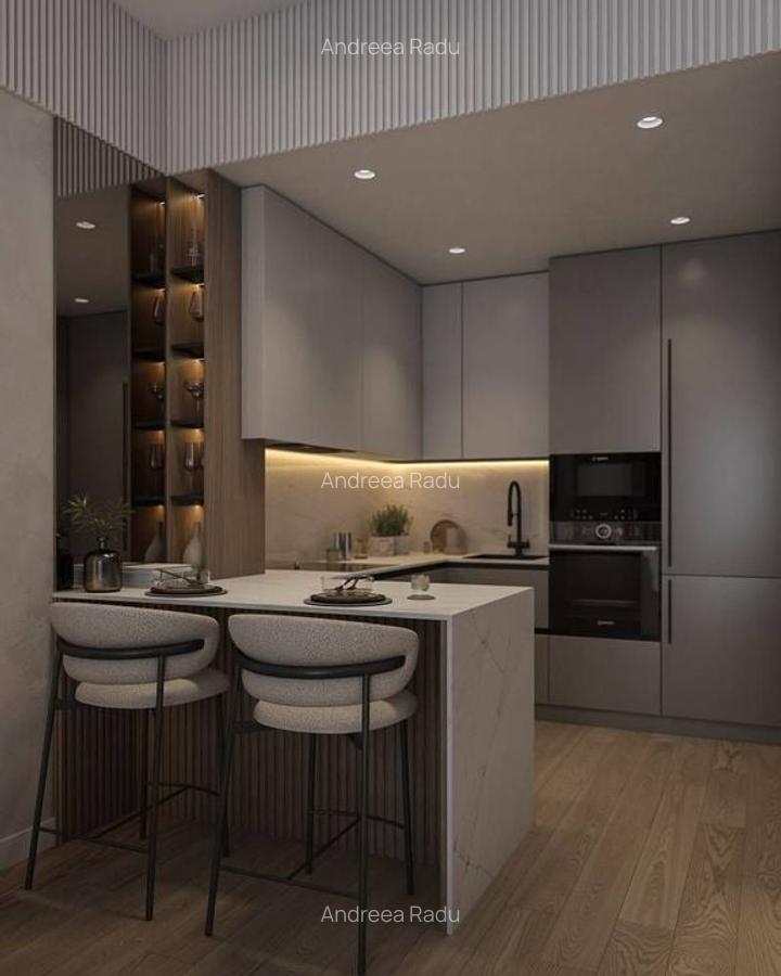 Apartament de 2 camere de vânzare - One Verdi Park - Nemobilat - 4
