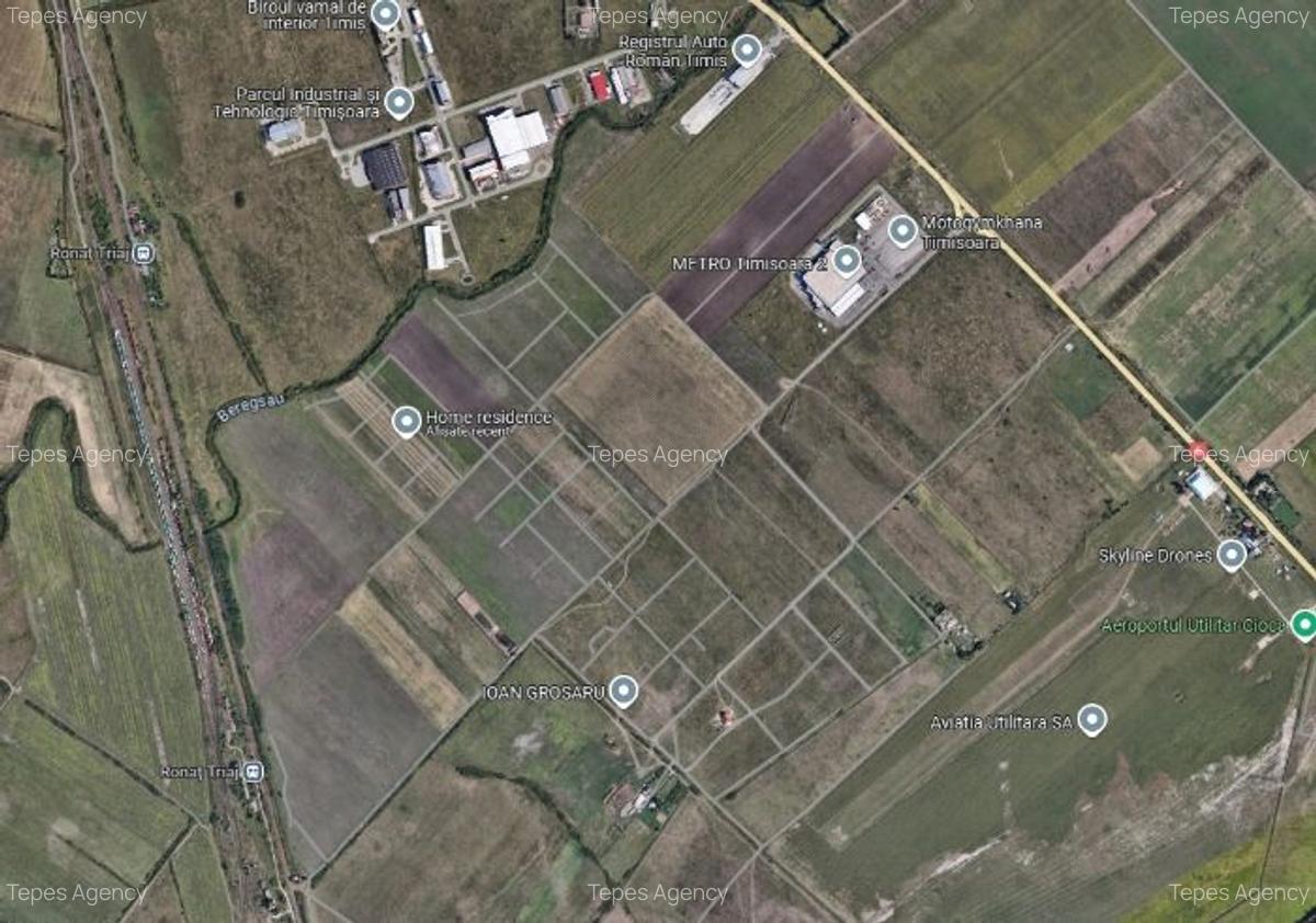 Teren, 4 parcele, 550-600 mp, Timisoara, zona Metro 2, toate utilitatile - 1