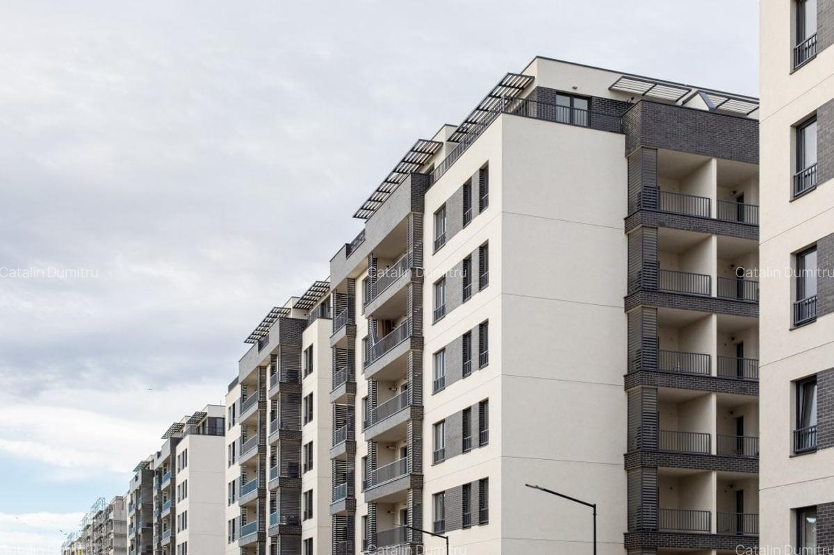 Apartament cu 1 camere semidecomandat, mobilat în Pipera - 3