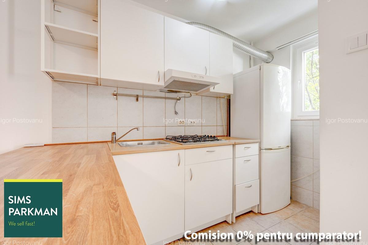 Garsoniera Metrou Iancului - Avrig, 32 mp Bloc 1980, Libera | 0% - 4