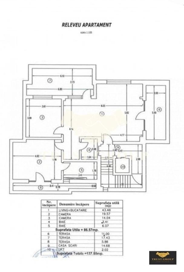 Apartament 3 camere Capitale | 3 Terase | Loc de parcare+2 Boxe - 29