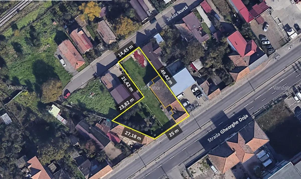 De vanzare Imobil cu poten?ial multiplu, Targu Mure?, str. Gheorghe Doja nr. 222 - 1