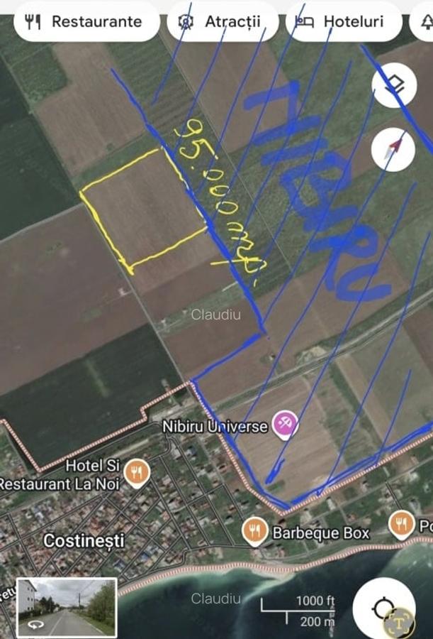 Oportunitate  95.000 mp Intravilan  lipit de Nibiru - 1