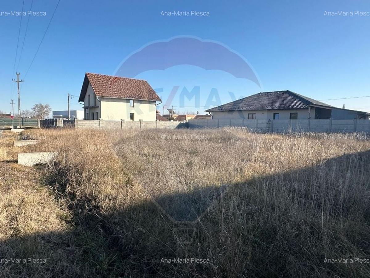 Teren intravilan pentru locuinta in Calugareni / Strada Principala - 10
