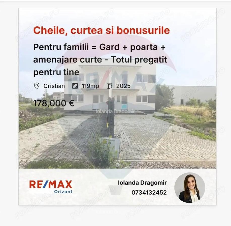 Locuieste sau investeste: Duplex cu curte in Cristian - 2 Locuieste sau investeste: Duplex cu curte in Cristian - 2