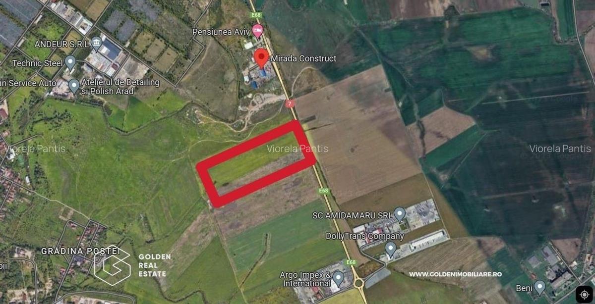 Teren extravilan centura Arad (DN7), 11 000 mp - 1