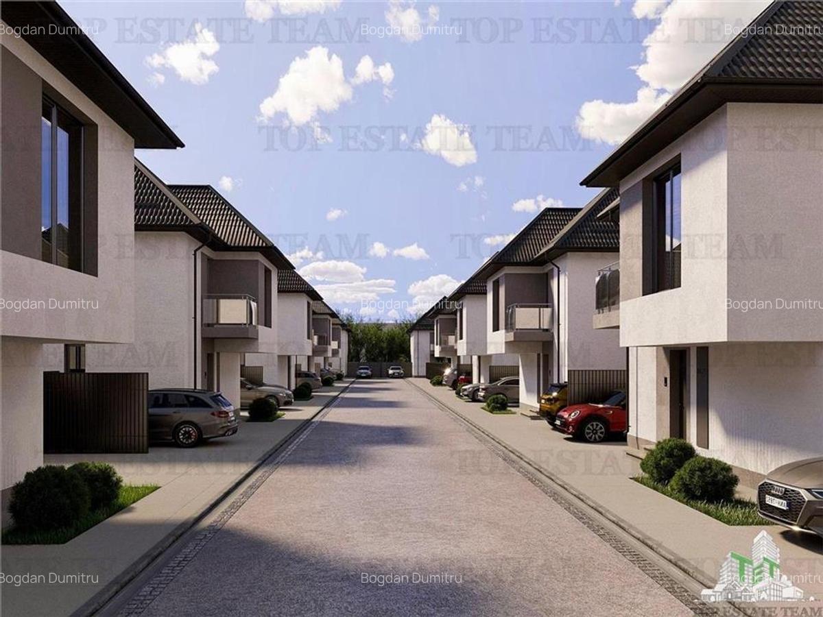 Vila 5 camere cu incalzire in pardoseala pe parter si etaj, mansarda locuibila, - 8