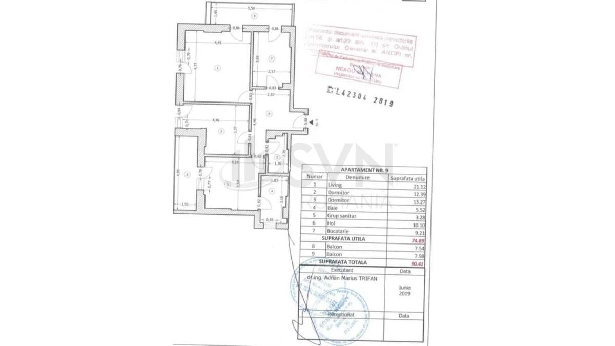 REA1025443 Apartament 3 camere mobilat cu 2 locuri de parcare Parcul Plumbuita - 14