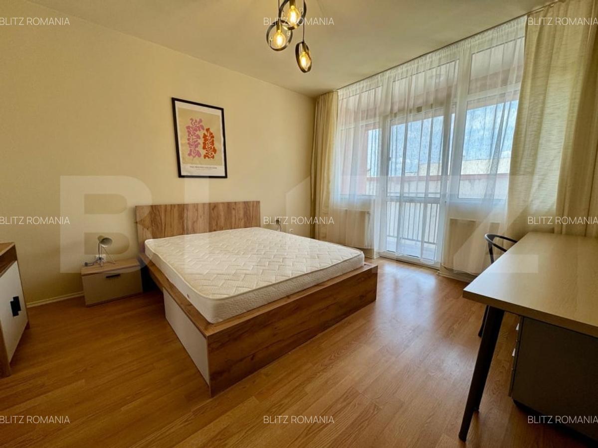Apartament 1 camera, 40 mp, balcon, parcare, zona Centrala - 1