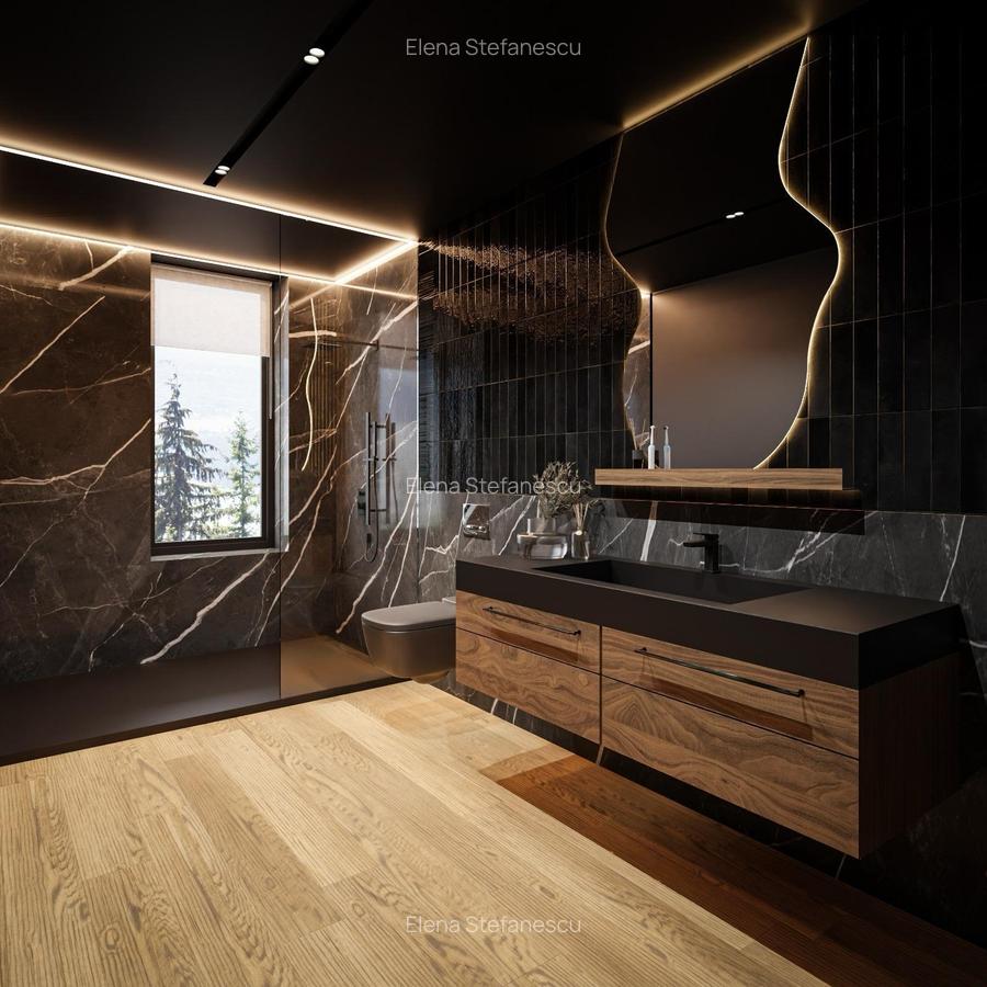 Pipera - Residence 5  Luxury Villas -  Vila moderna - teren 709 mp - garaj - LUX - 12