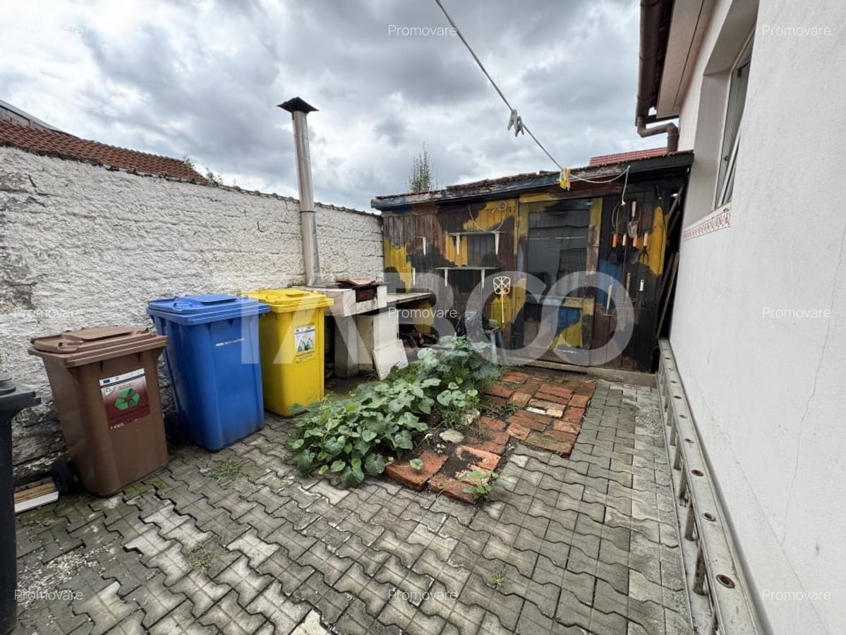 Casa singur in curte cu 4 camere pivnita teren 234 mp Terezian Sibiu - 7