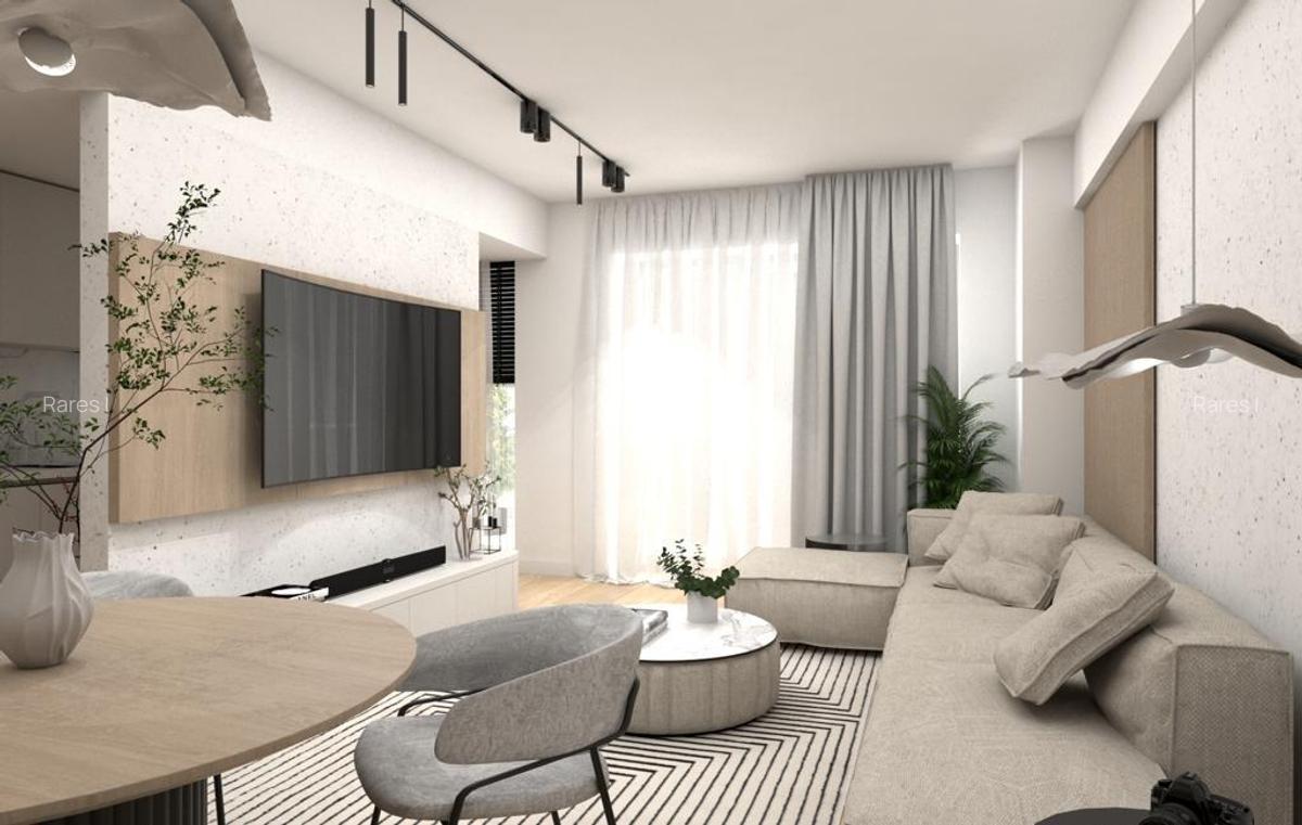 Apartament cu 3 camere semidecomandat în Dămăroaia - 3