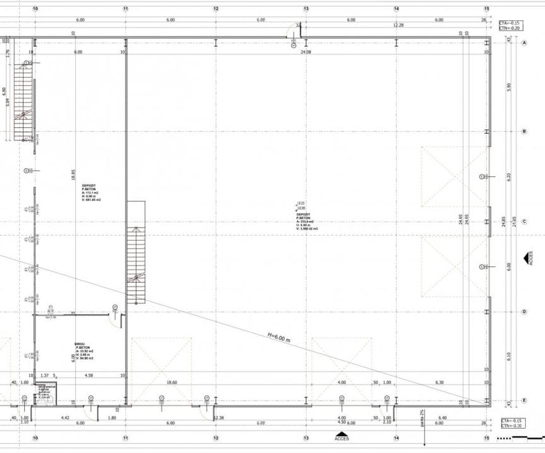 Spațiu industrial, 693 mp în Florești - 4