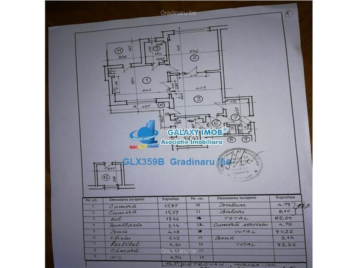 Vanzare apartament 3 camere  Cismigiu - 16