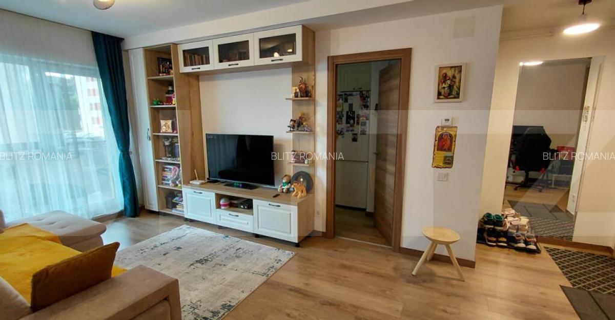 Apartament cu 2 camere, 47 mp utili + balcon 7 mp, parcare+b - 8