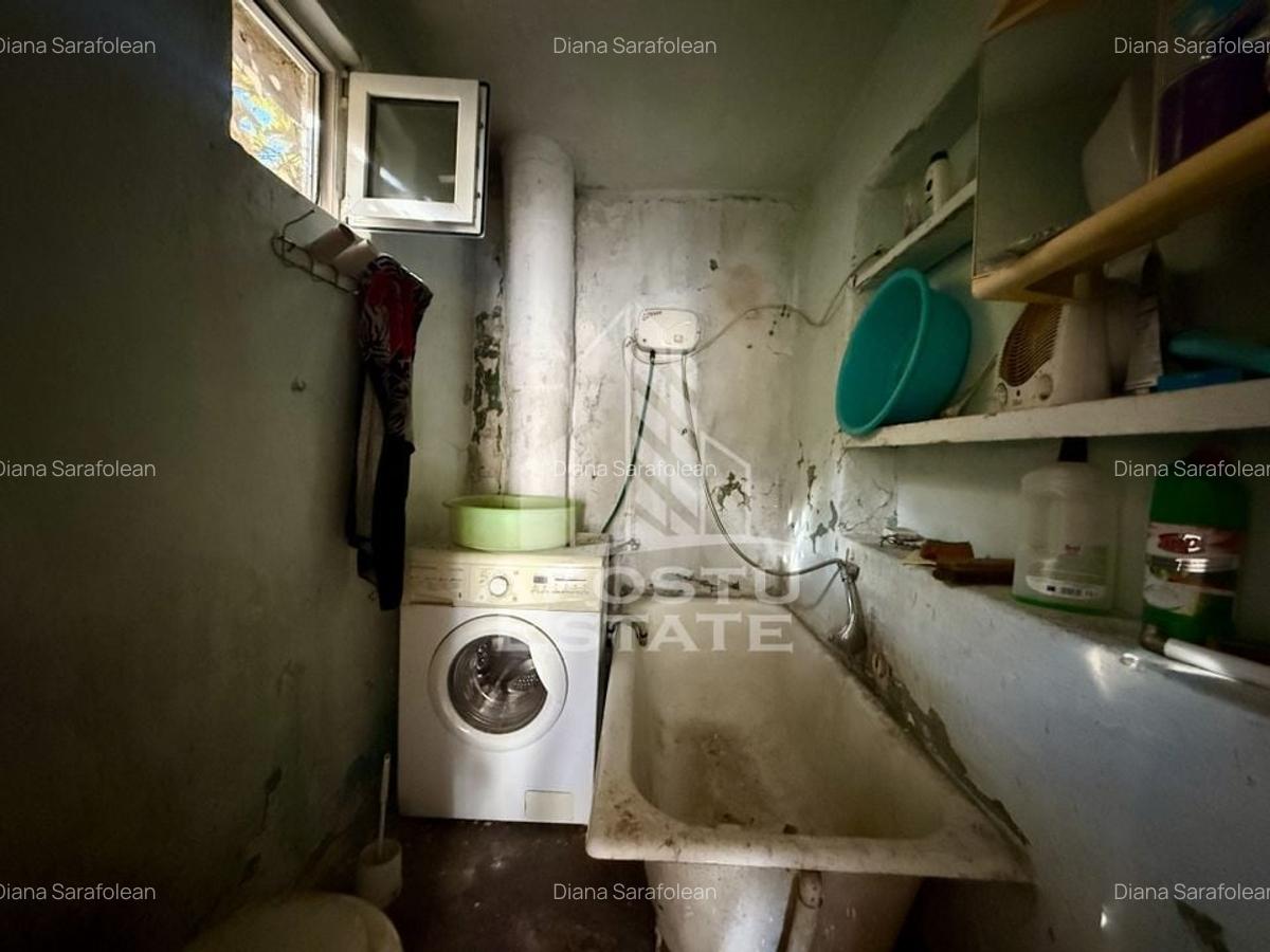 Apartament o camera si anexa, curte 124mp, zona Elisabetin - 12