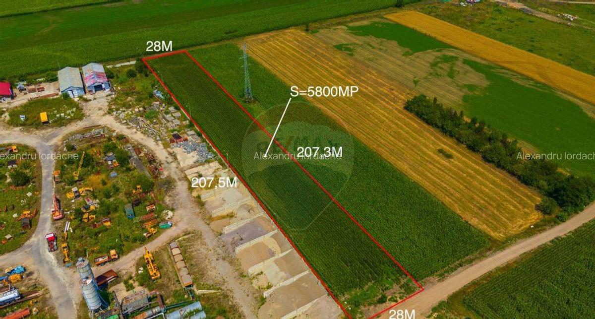 Teren 5,800mp Bra?ov /Calea Feldioarei/ Investi?ie indu... - 3