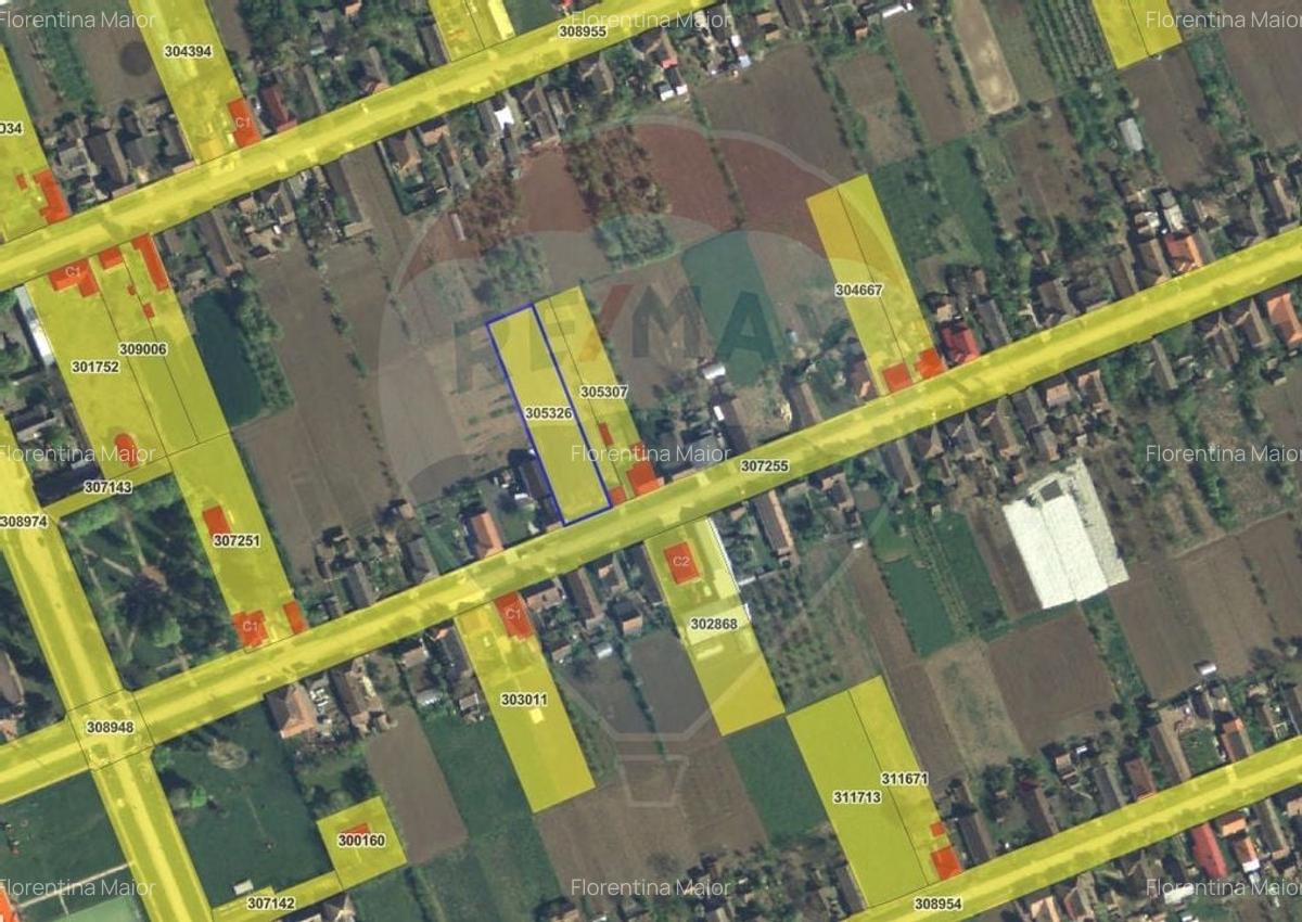 Teren curti constructii de vanzare 2147 mp in Tipar, Arad - 4