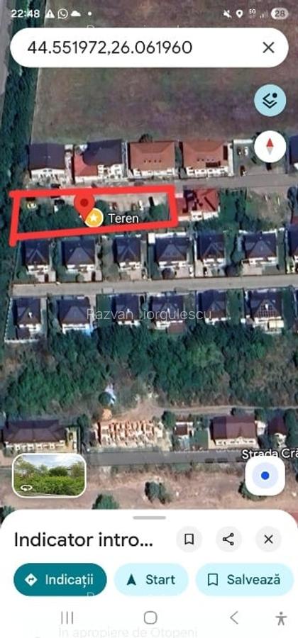 Teren Otopeni 1400 mp, 5 min  pe jos de statia metrou - 2