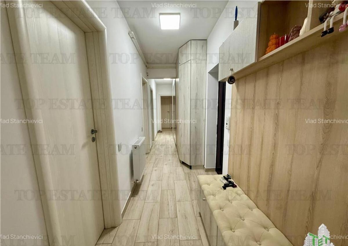 Apartament 3 camere 2 balcoane, 81mp | An 2019 | Loc de pa - 9