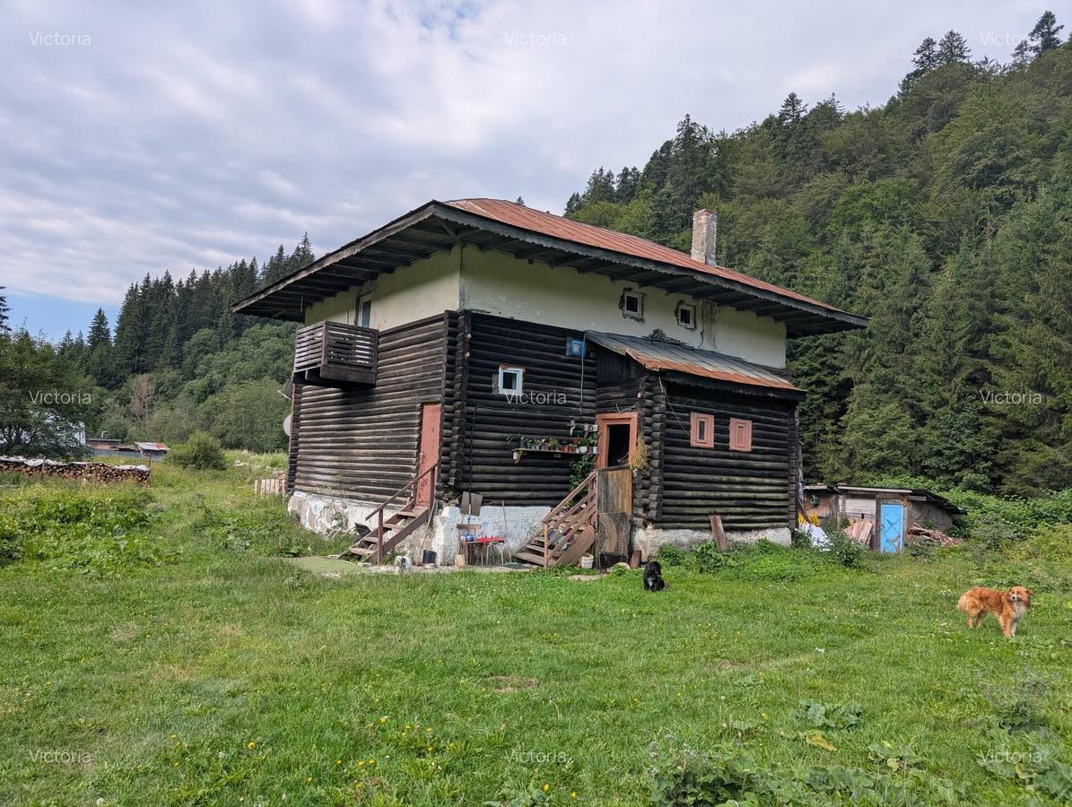 Predeal,P+1,casa din busteni,in spatele terenului-raul Prahova,posibil extindere - 21