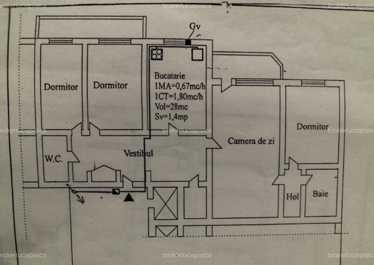 ?oseaua Berceni, Apartament 4 camere semidecomandat, 2 10 - 8