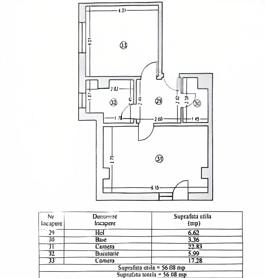 ►Compozitori 2 Camere Decomandate 56m² Mobilat Utilat Centrala - 8