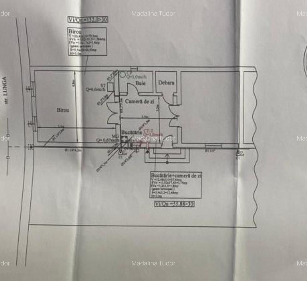 Casa de vanzare pretabila spatiu comercial / birouri,  2 camere, boxa si pod ren - 1
