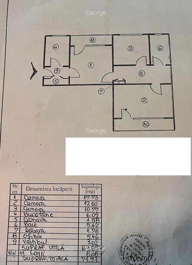 Apartament cu 3 camere semidecomandat în Baba Novac - 7