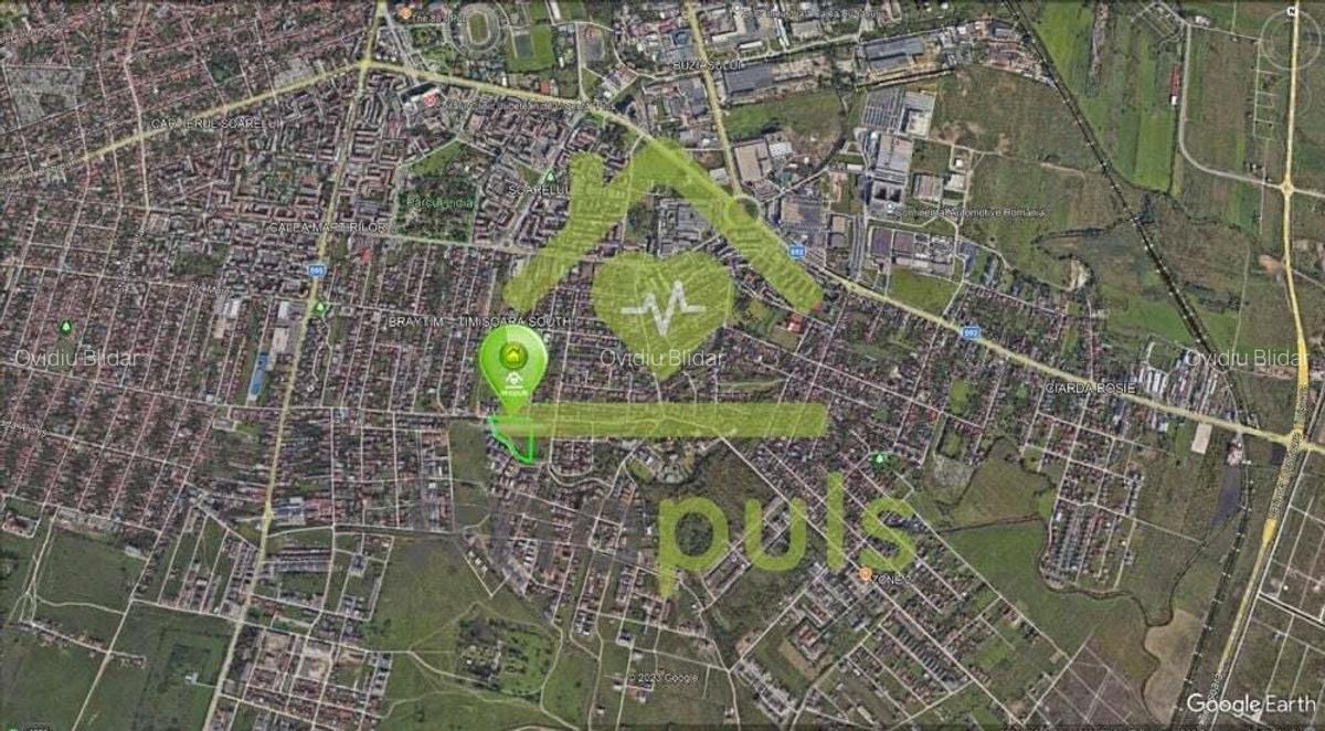 ? Teren intravilan cu suprafa?a 2.775 mp in Braytim, Timi?oara! ? - 1