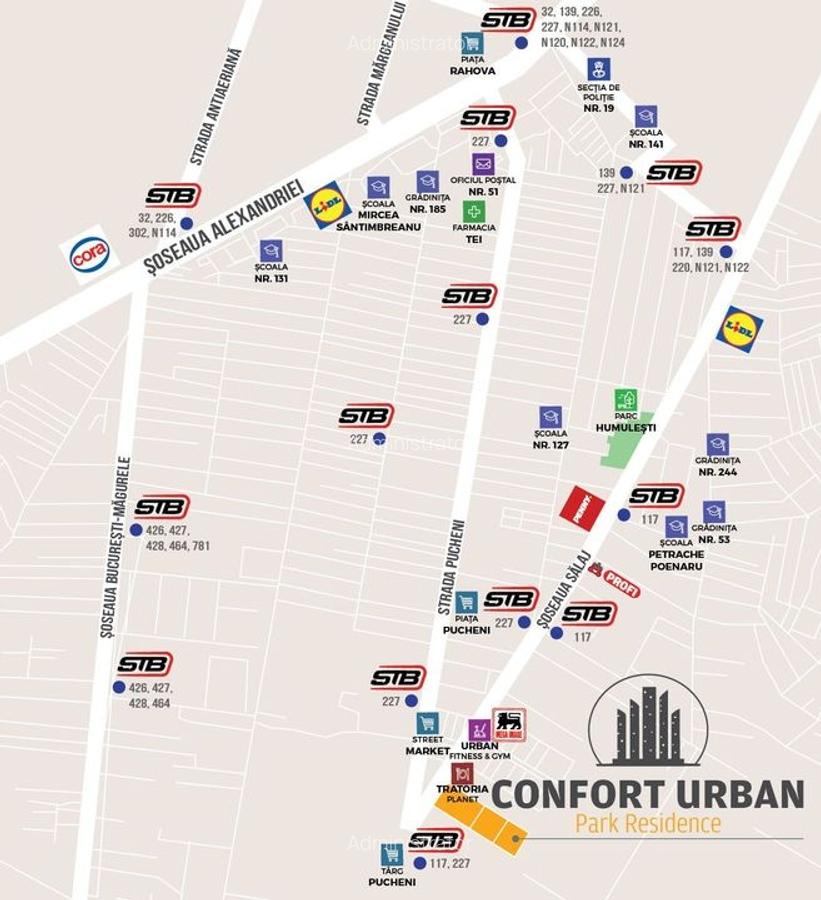 Apartament in zona Targ Pucheni - 2 camere, finisaje moderne, Comision 0 - 19