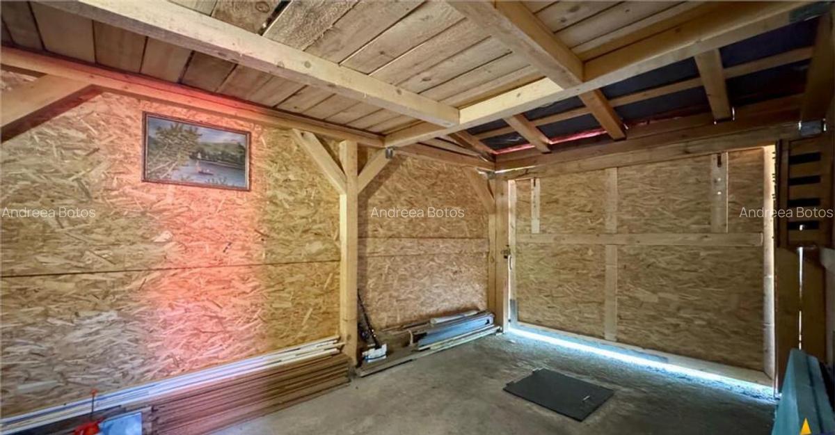 FILM3D!Cocheta casuta, mobilata, accesorizata, garaj, gradin - 12