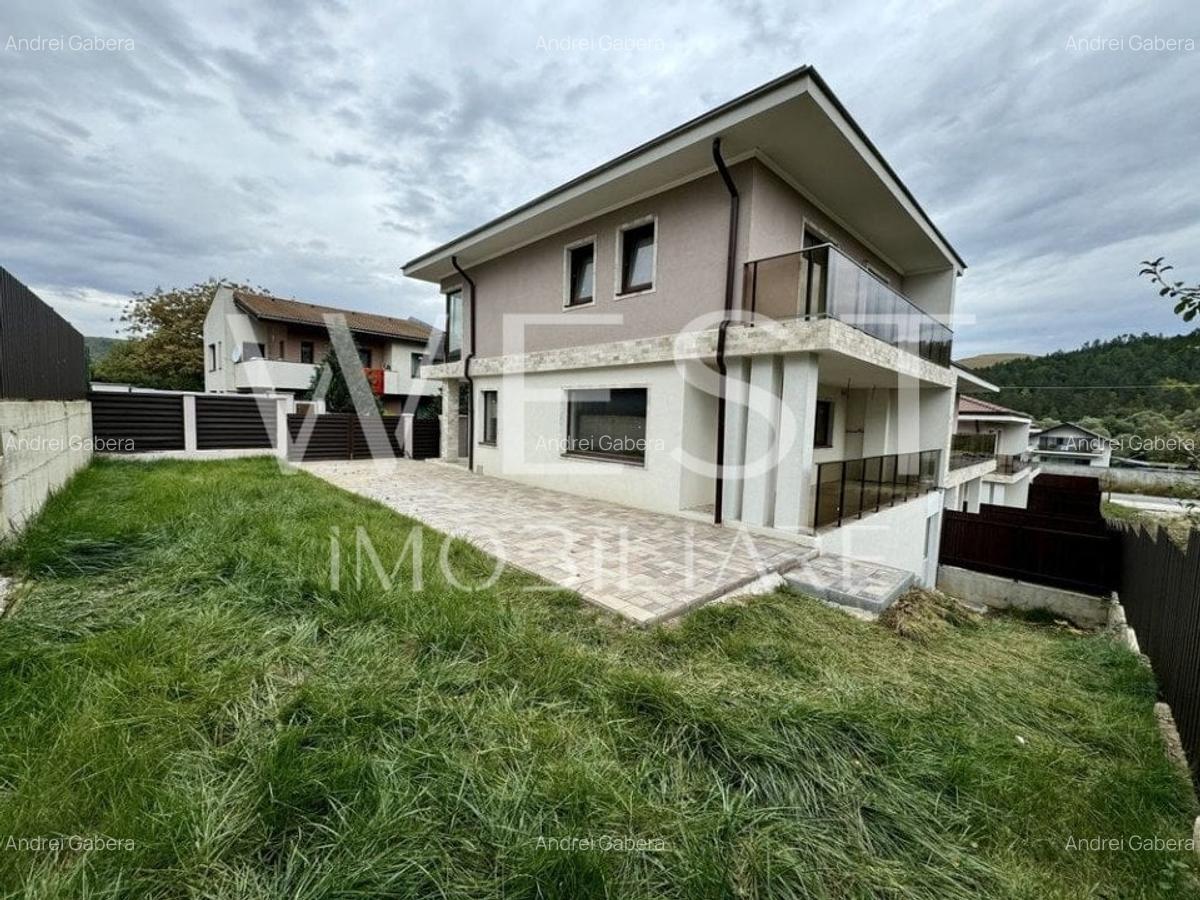 Casa cuplata 5 camere 180mp+200 teren! Nou! Semifinisata! Luna de sus! - 4