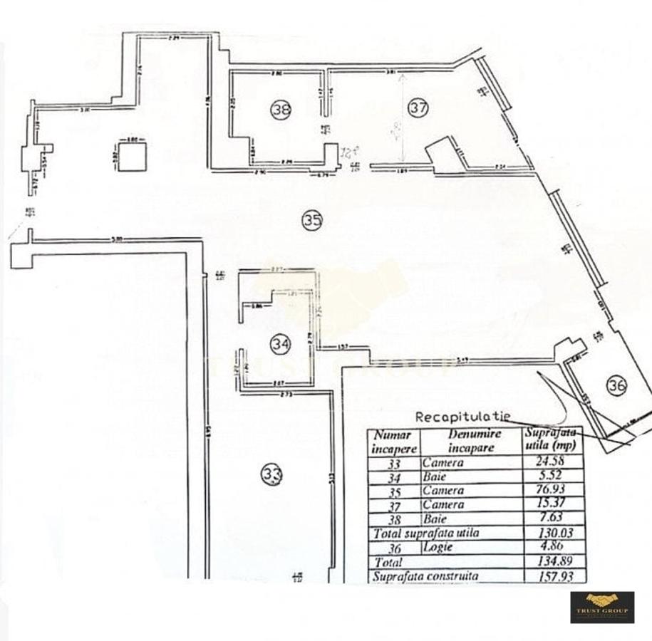Apartament 3 camere Herastrau| 135mp | - 24