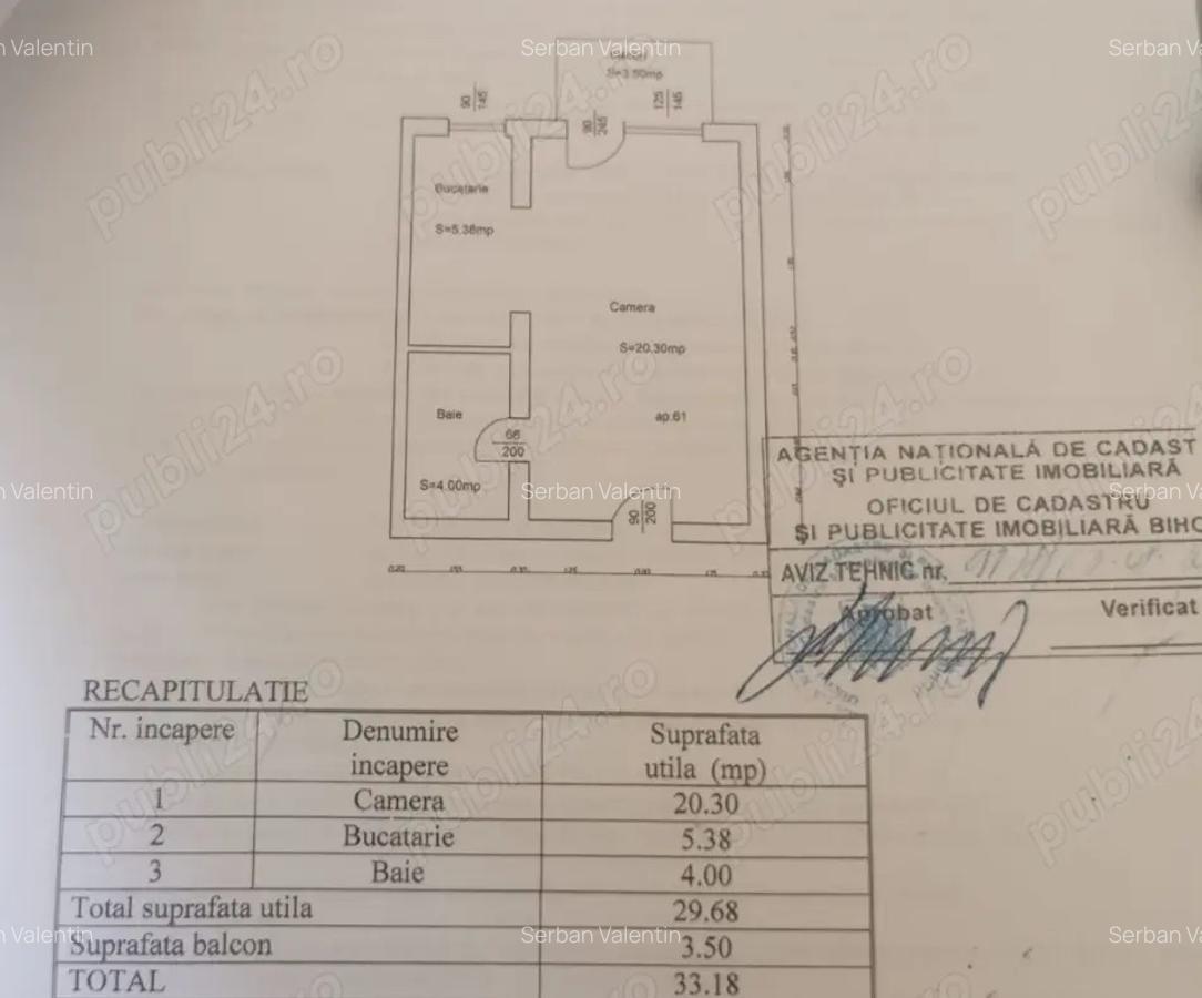 Vand Apartament complet mobilat si utilat 1 camera Velenta Oradea - 2