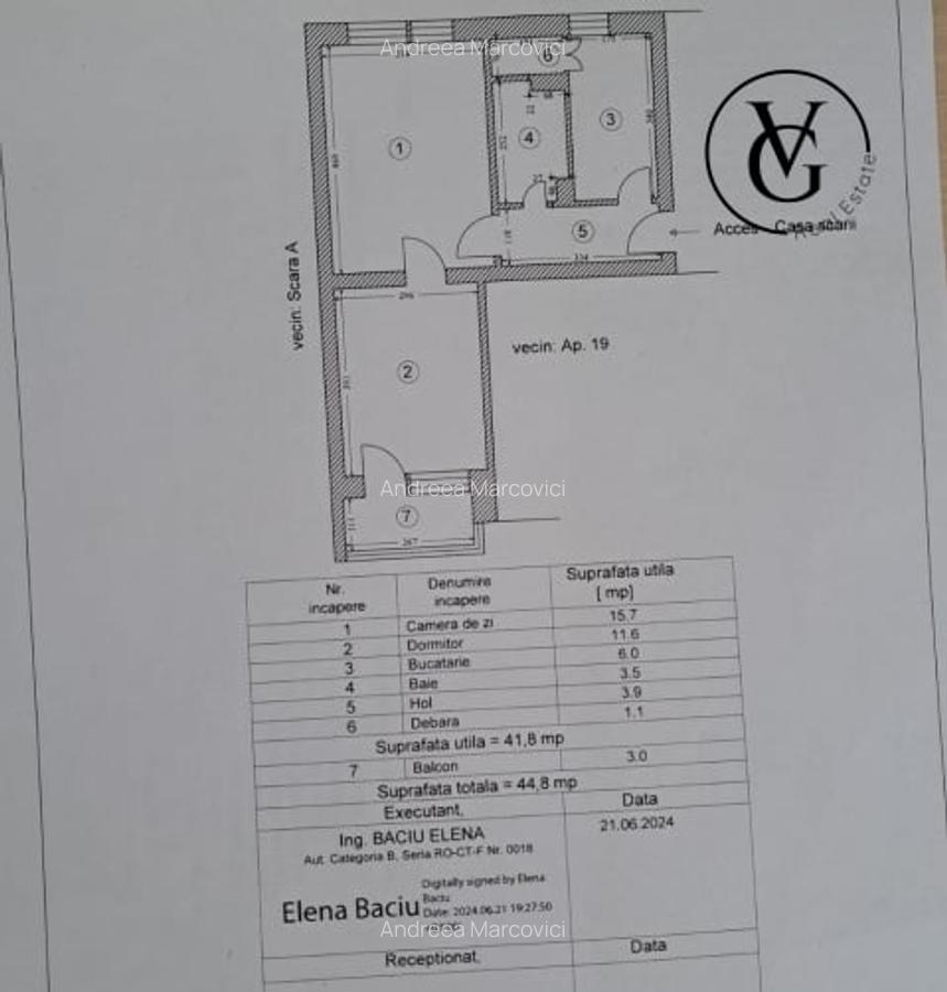 Apartament 2 camere -zona Gara - 13