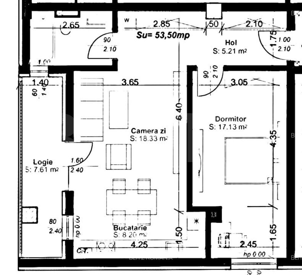 Apartament cu 2 camere semidecomandat în Aradului - 1