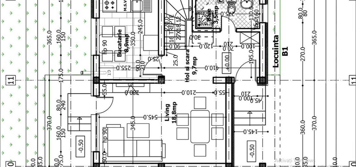 De neratat - vila la alb/4cam,2bai+parcare/centru Popesti Leordeni - 11