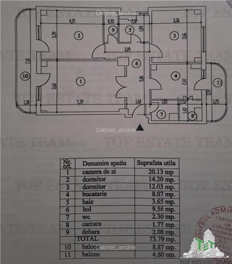 Apartament elegant - Dorobantilor - Braila - vanzare - 13