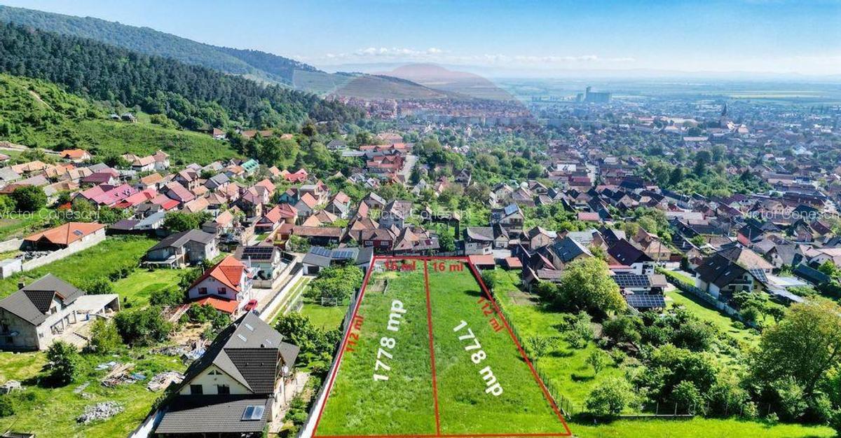 Teren intravilan 1,778mp Codlea / Strada Cetatii - 2