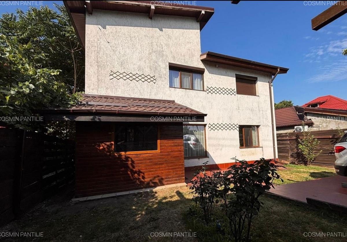 Casa Modernă, curte cu foișor-Mogoșoaia,  Șos. Bucuresti-Targoviste - 2