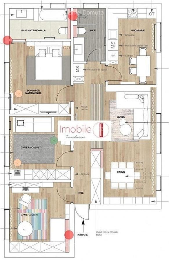 Apartament 4 camere Lux | zona Iulius Mall - 10