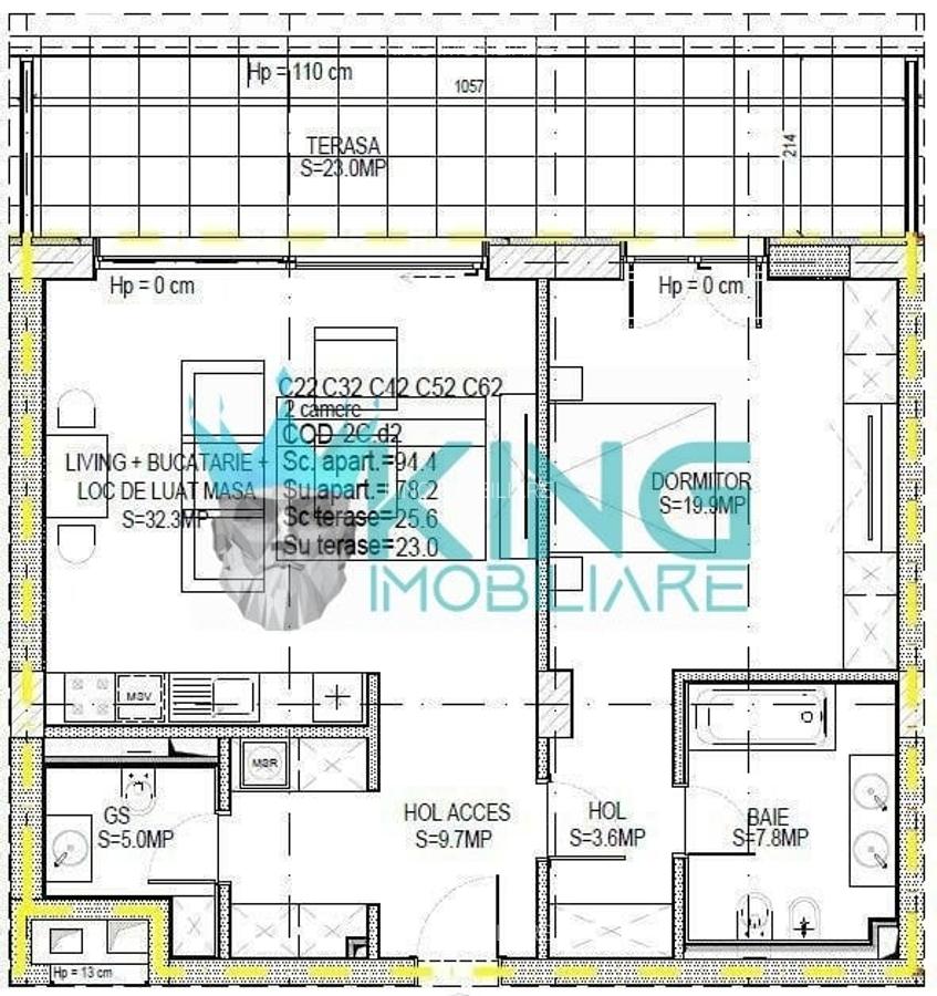 Apartament cu 2 camere semidecomandat, mobilat în Floreasca - 7