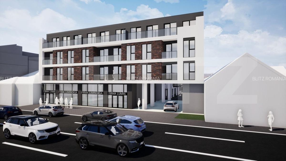 Apartament 2 camere, 57,21 mp, semifinisat, TVA inclus, zona Marasti - 3