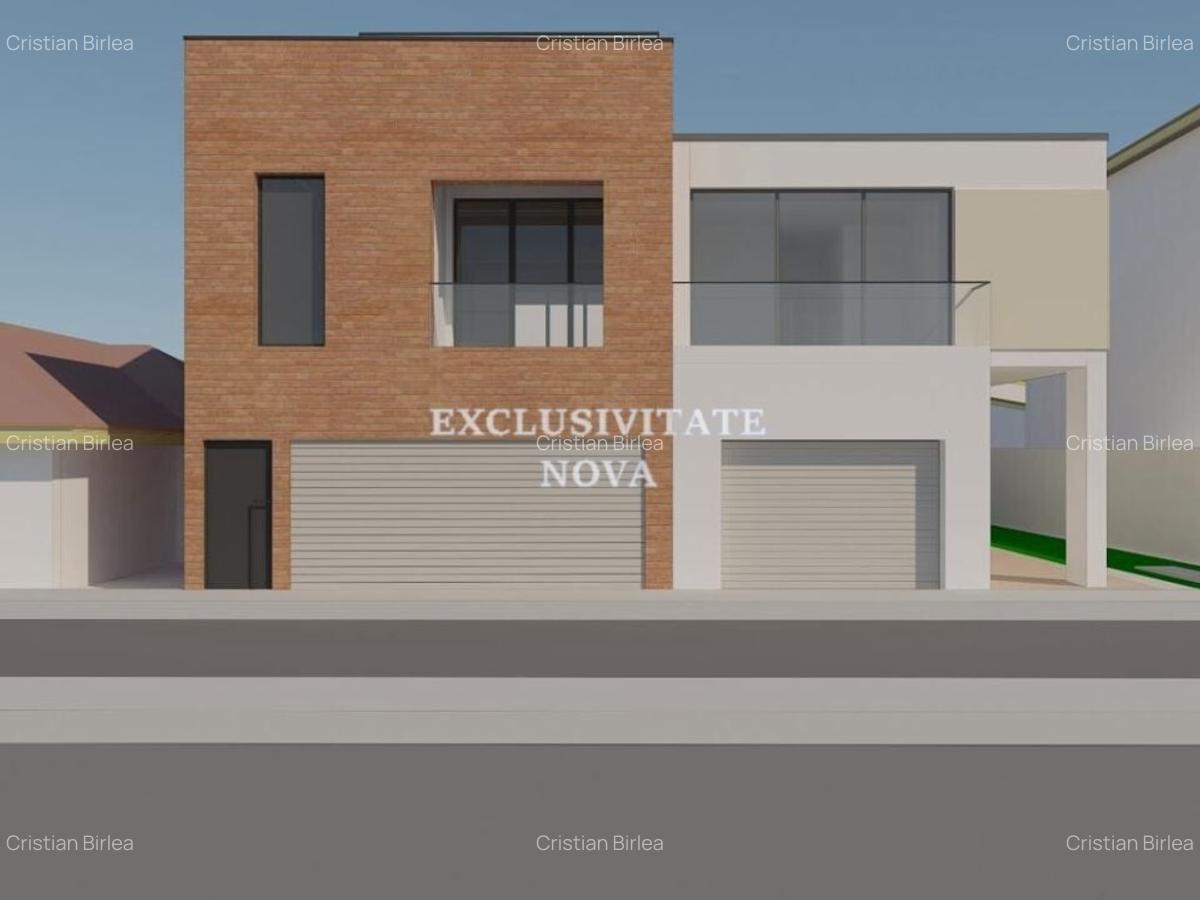 Vila in constructie  faza la rosu | P+1+Terasa 100 mp | Garaj dublu | Teren 187 - 2
